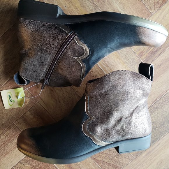 NWT Naot Sirocco in Volcanic Brown, Bronze, and Grecian Gold EU 38 - Picture 1 of 8